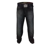 Arrested Development Mens Regular Fit Fashion Jeans Classic Denim Jeans with Belt W 28-50 L 29 31 33 with Zip Fastening Regular Smart Cotton Straight Blue Black Grey