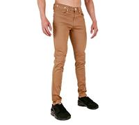 Arrested Development Mens Super Skinny Stretch Twill Chino Jeans Sand 32l