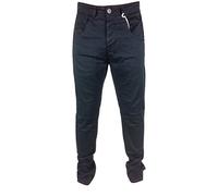 Arrested Development Skinny Tapered Fit Stretch Soft Feel Jeans Mens Designer Chinos Pants Trousers Stylish Bottoms Stretch Comfortable Cotton Material Navy