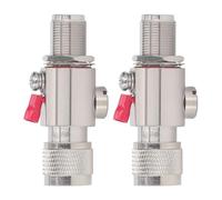 Arrestor High Efficiency Protection 2Pcs Coaxial N Type Male Female 2G-5.8GHz IP67 TV Ham Radio Signal