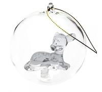 Arribas Glass Collection Christmas Bauble Bambi, Disneyland Paris