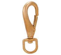arricraft 1 Pc Brass Swivel Snap Hooks, Antique Golden Swivel Clasps Heavy Duty Clips for Keychains Belting Straps Luggages Pet Chains Sports 11.5x4.05x1.45cm(4.53x1.59x0.57inch)