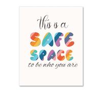 arricraft 1 Pc Mental Health Wall Poster, This is a Space Print Boho Classroom Decor Therapy Counseling Office Decor Painting Educational Poster for Counselor School 25.4x20.5cm/10x8