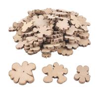 arricraft 140 Pcs Irregular Wood Slices Log Slices, 2-5cm Natural Tree Bark Pieces Painting Wood Cutout Blanks Mini Wood Table Centerpieces for Crafts Home Decor