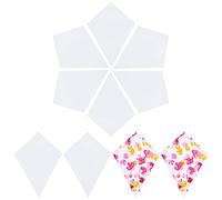 arricraft 200 Pcs Trapezoid Paper Quilting Templates, Handmade English Paper Piecing Trapezoid Patchwork Template for DIY Patchwork Sewing Crafts