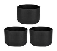 arricraft 3 Pcs Felt Plant Pot for Pond and Aquatic Plants, 11.8 x 7.5 Inches Breathe Reusable Grow Bags Pond Plant Baskets with Handles for Water Lily Potato Flowers