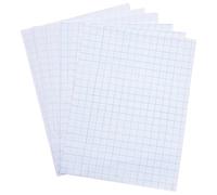 arricraft 6 Pcs Aida Cloth, 14CT Cross Stitch Aida Fabric with Yellow Green and Sky Blue Washable Grid Lines for DIY Craft Embroidery Handmade Needlework DIY Handicrafts