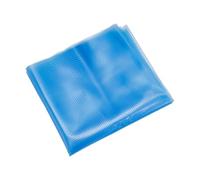 arricraft Blue Water Soluble Canvas Cloth, 14 Count Cross Stitch Fabric Water Soluble Machine Embroidery Stabilizer Backing for Machine Embroidery and Sewing 100x22.6cm(39.4x8.9inch)