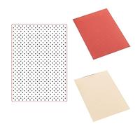 arriettycraft Dots Background Plastic Embossing Folders for Card Making or Journaling DIY Template Photo Album Paper Handmade Scrapbooking Craft Decoration Mold