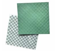 arriettycraft Square Diamond Grid Plastic Embossing Folders for Card Making or Journaling Plaid Backround DIY Embossing Template Photo Album Paper Handmade Scrapbooking Craft Decoration Mold