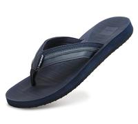 ARRIGO BELLO Flip Flops Mens Slippers Non-Slip Sliders Summer Lightweight Thongs Sandals for Indoor Outdoor Beach Pool Size UK7-11（Blue，44）