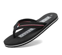 ARRIGO BELLO Mens Flip Flops Arch Support Slippers Walking Sliders Non Slip Thongs Beach Pool Shower Summer Fitflop Size 7-11 UK