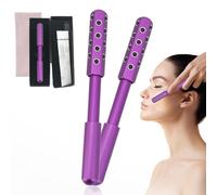 Arrily Beauty Sculptor - 24 Tourmaline Stones Arrily Face Roller, Uplift Beauty Wand for Women, Facial Sculpting & Tightening Tool, 360° Rotating Facial Roller for Face, Eye, Chin, Neck, Body (2 PCS)