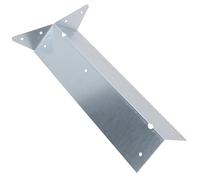 Arris Rail Bracket Fence Post Support Galvanised 300mm Timber Panel Repair