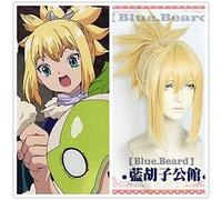 Arrival Anime Dr.Stone Cosplay Kohaku Golden Costume Wig Heat Resistance Fiber Women'S Synthetic Hair With Wig Cap