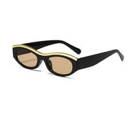 Arrival Cat Eye Sunglasses For Women Men Oval Vintage Elliptic Round Sun Glasses (5,One Size)