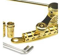 Arrival Guitar Tremolo Bridge for LP/for SG Electric Guitars Bridge Stop Bar Guitar Accessories Gold Chrome and Black(GD)