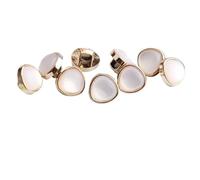 Arrival Rhinestone Pearl Plastic Buttons for Shirt Clothes Coat Cardigan Sweater 10PCS/Lot 10MM/11MM for Clothing Bridal(Color8)