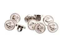 Arrival Rhinestone Pearl Plastic Buttons for Shirt Clothes Coat Cardigan Sweater 10PCS/Lot 10MM/11MM for Clothing Bridal(Color17)