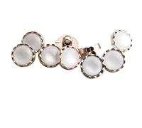 Arrival Rhinestone Pearl Plastic Buttons for Shirt Clothes Coat Cardigan Sweater 10PCS/Lot 10MM/11MM for Clothing Bridal(Color9)