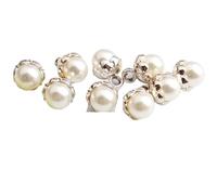 Arrival Rhinestone Pearl Plastic Buttons for Shirt Clothes Coat Cardigan Sweater 10PCS/Lot 10MM/11MM for Clothing Bridal(Color14)
