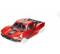 ARRMA 1/10 Clipless Painted Body Set Red Short Course Truck Z-ARA-1582