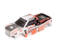 Arrma 1/10 Clipless Painted Decaled Body, Orange: Granite 4X4