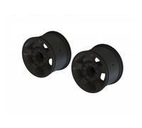 ARRMA 1/10 Front Rear 2.8 Wheels 14mm Hex Black Pair Z-ARA510116