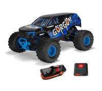 ARRMA RC Truck 1/10 Gorgon 2 Wheel Drive RTR Brushed Monster Truck Battery & Charger Included Blue ARA3230ST5