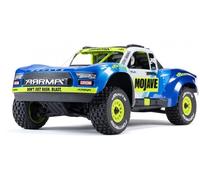 ARRMA 1/18 MOJAVE GROM MEGA 4X4 DT with Battery & Charger Blue C-ARA2104T2