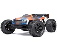 ARRMA RC Truck 1/8 KRATON 4X4 6S BLX BRUSHLESS V6 Speed Truck RTR (Lipo Battery and Charger Not Included) (Blue/Orange), ARA8608V6T1