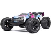 ARRMA RC Truck 1/8 KRATON 4X4 6S BLX BRUSHLESS V6 Speed Truck RTR (Lipo Battery and Charger Not Included) (Blue/Pink), ARA8608V6T2