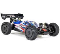 ARRMA 1/8 TLR Tuned TYPHON 6S 4WD BLX Buggy RTR, Red/Blue C-ARA8406