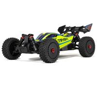 ARRMA RC Car 1/8 Typhon 4X4 223S BLX BRUSHLESS Buggy RTR (Battery and Charger Not Included) with DSC (Yellow), ARA4306V4T2