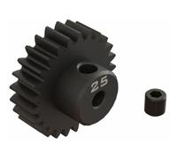 ARRMA 25T 0.8Mod CNC Steel Pinion Gear 1/8 Scale RC Buggy Z-ARA311087