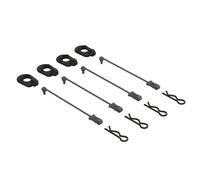 Arrma 390294 Body Clip Retainers x4 1:5 Scale - Black