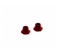ARRMA Aluminium Wheel Hex 17mm 14.6mm Thick Red Anodised 2 Piece ARA311035