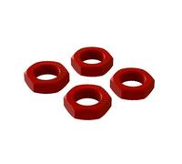 Arrma Aluminum Wheel Nut 17mm Red (4) Typhon 3S RC Car Spares AR310906