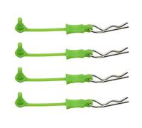 ARRMA AR390165 RC Body Clips Retainer &body clips for 1/10 ARRMA 3s&Mega Vorteks Senton Granite Big Rock Typhon etc upgraded parts 4pcs/set (Green)
