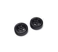 ARRMA ARA550096 dBoots Hoons 35/085 2.4 Belted 5-Spoke, Grey/Silver