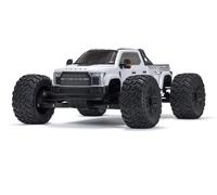 ARRMA 1/7 BIG ROCK 6S 4x4 BLX Monster Truck RTR, White C-ARA7612T3