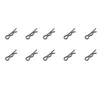 ARRMA Body Clip 6mm Black Pack of 10 Z-AR320005