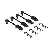 Arrma Body Clip Retainer 1/10 Scale Black (4) (AR390165)