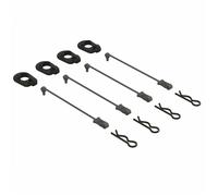 Arrma Body Clip Retainers 1/5 Scale (Black, 4) Z-ARA390294