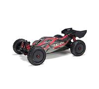 Arrma Body Painted w/Decals Typhon 6S Black/Red (ARA406120)