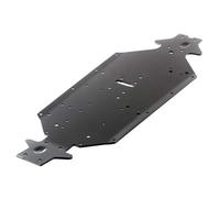 Arrma Chassis Aluminum SWB Silver/Blue Typhon AR320188