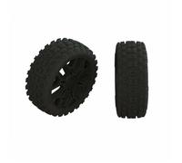 Arrma Dboots '2Ho' Tire Set Glued Gun Metal (2)