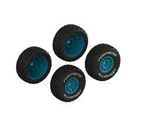 Arrma Dboots 'Fortress' Glued Tire Set, Blue (2 Pairs)