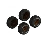 ARRMA dBoots 'FORTRESS' Glued Tire Set, Bronze (2 Pairs) Z-ARA-2024