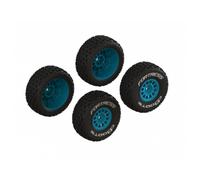 ARRMA dBoots Fortress Glued Tyre Set Blue 4pc ARA1571 ARA-1571
